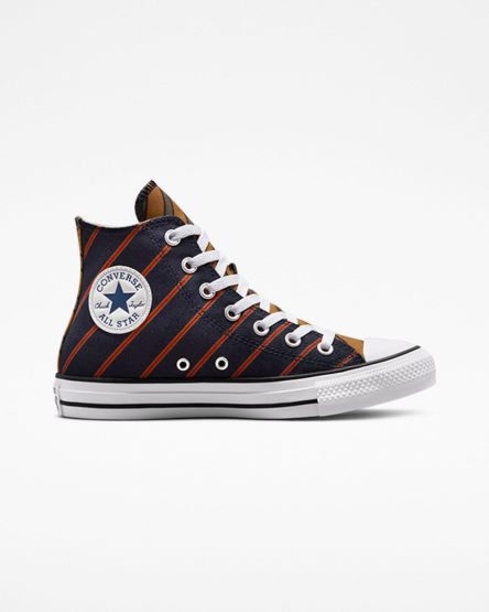 Tenisi Inalti Barbati Converse Chuck Taylor All Star Twisted Classics Obsidienne Visinii Inchis | RO FJYLD562